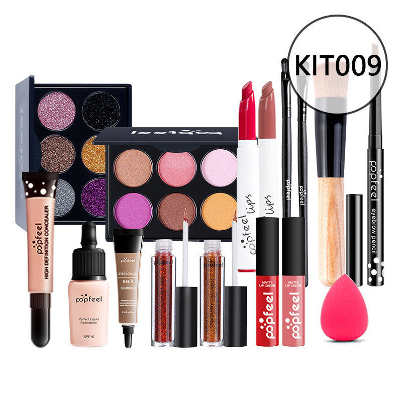 Makeup Cosmetics Set Beginner Combination Concealer Eyeliner Eyebrow Pencil Makeup Cosmetics Set Beginner Combination Concealer Eyeliner Eyebrow Pencil